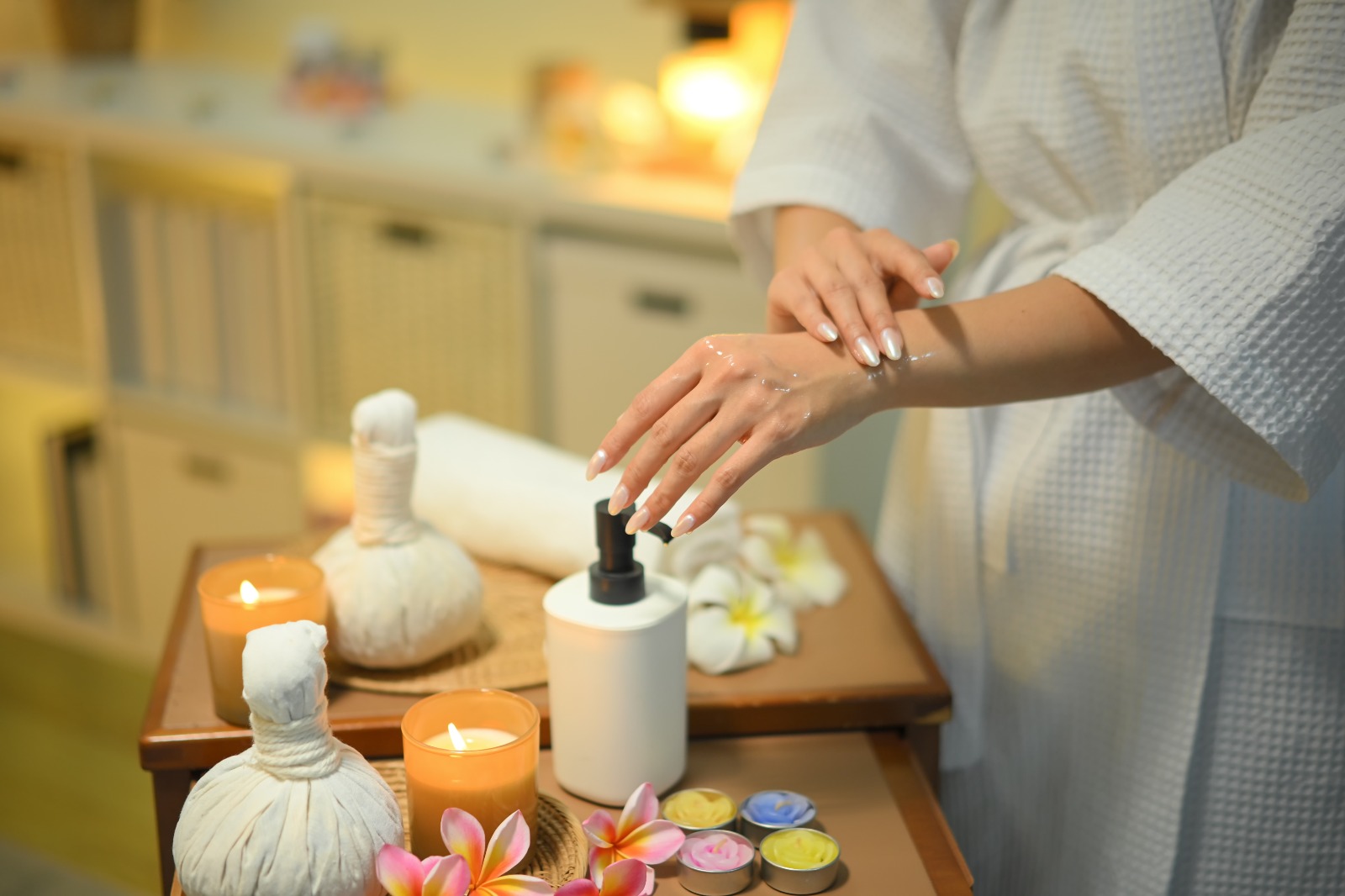 Aromatherapy massage